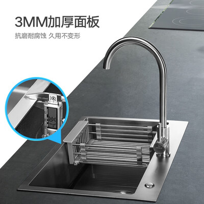 悍高纳米水槽好不好（悍高纳米水槽680X450mm厨房水槽测评看真相）