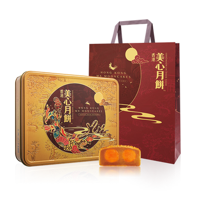 美心 双黄白莲蓉月饼 740g