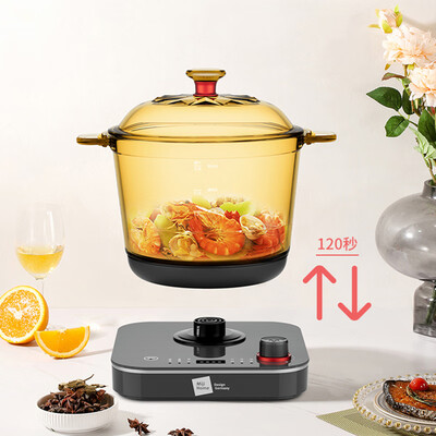 米技（Miji Home）多功能玻璃电煮锅  ECE-GS30 3L