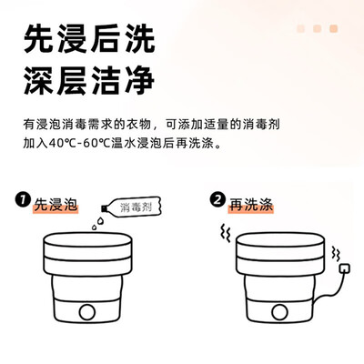 小熊（Bear）洗衣机家用迷你 XYJ-A05V1