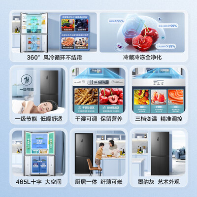 容声BCD-465WD18FP冰箱465升质量如何(容声冰箱是哪个品牌旗下)