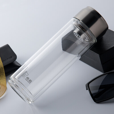 希诺（HEENOOR）双层玻璃杯（流通款） XN-6770 255ml