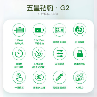 五星钻豹zub电动车怎么样（五星钻豹ZB1200DT-37电动车评测说真相）-图片1