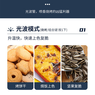 格兰仕 ZB1 23升变频光波炉 微波烤箱一体机质量烂不烂(格兰仕光波炉解冻怎么操作)-图片4