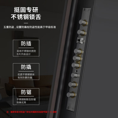 挺固甲级防盗门A8机械锁子母门960×2050值得手入吗(挺固甲级防盗门怎么样)-图片3