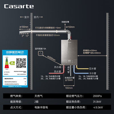 卡萨帝16L燃气热水器CU5零冷水静音双驱测评看真相（卡萨帝燃气热水器哪个型号好）