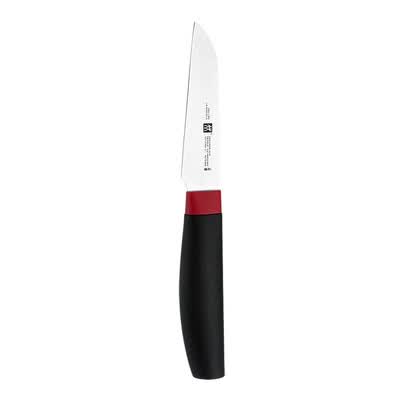 双立人ZWILLING Now S系列中片蔬果刀具红黑色 ZW-K320 2件套/54380-008-722