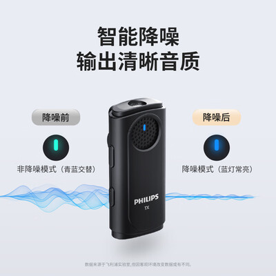 飞利浦DLM3542V领夹麦克风怎么样，六大亮点值得关注！