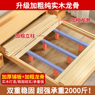 图柔实木双人床1.5*2米实木床质量烂不烂(图柔实木双人床1.5*2米实木床测评看真相)