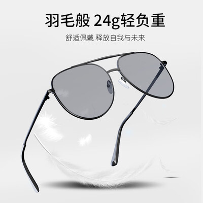 惠寻飞行员感光偏光墨镜蛤蟆镜是否值得入手（惠寻飞行员感光偏光墨镜蛤蟆镜靠谱吗,揭秘内幕）-图片3