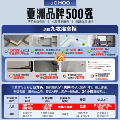 九牧A2706浴室柜测评看真相（九牧浴室柜质量怎么样）