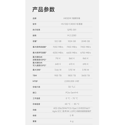 海康威视C4000固态硬盘到底怎么样，六大优势你知道吗？