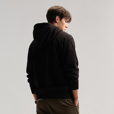 teenieweenie的卫衣怎么样（Teenie Weenie男士连帽卫衣黑色L运动男装质量如何）