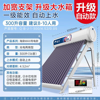 四季沐歌鲸灵MAX300L太阳能热水器到底如何,值得入手吗（四季沐歌太阳能热水器怎么样）