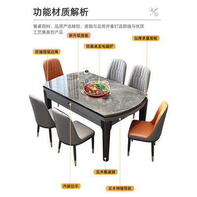全友家私2024岩板餐桌椅1.2米组合质量烂不烂(全友家私2024岩板餐桌椅1.2米组合到底如何,值得入手吗)