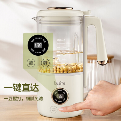 库思特 kusite 破壁机 家用迷你豆浆机 自动清洗怎么样(迷你豆浆机怎么用)