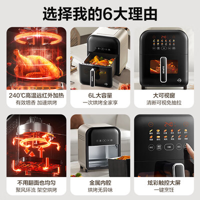 苏泊尔空气炸锅 KD60Y815怎么样（苏泊尔空气炸锅哪个型号好）-图片2
