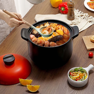 爱仕达（ASD）甄陶Ⅲ系列浅汤煲·焰橙 RXC60B3Q 6.0L