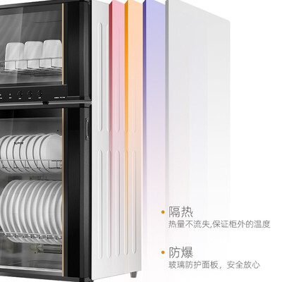 苏泊尔消毒柜自动和消毒按钮（苏泊尔 RLP80G-L05 消毒柜 80L 家用小型立式消毒碗柜评测说真相）