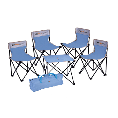 纵贯线 户外折叠桌椅六件套组合 ST-10