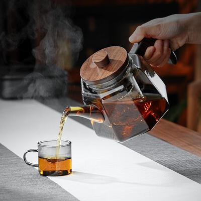 全玻璃烧水壶哪个牌子好（全度两用玻璃茶壶 1000ml煮茶壶体验效果好吗）-图片4