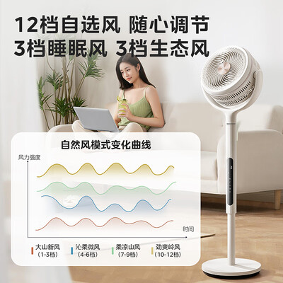 美的风扇哪个型号静音效果好（美的轻羽静谧GDH24HG四季净化扇电风扇值得手入吗）-图片2