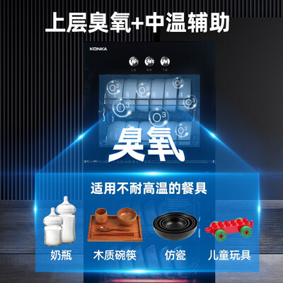 消毒柜康佳怎么样(康佳 ZTP138K22 71L 商用消毒柜 双门高温杀菌立式消毒柜测评看真相)