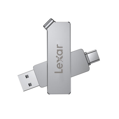 雷克沙（Lexar）D30C U盘 USB 3.1 Type-C双接口闪存盘优盘 手机电脑两用U盘 64G