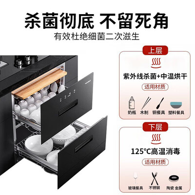 康宝消毒柜型号区别xdz(康宝 Canbo 消毒柜 二星级 100L 不锈钢内胆 嵌入式嵌入式消毒柜评测说真相)-图片5