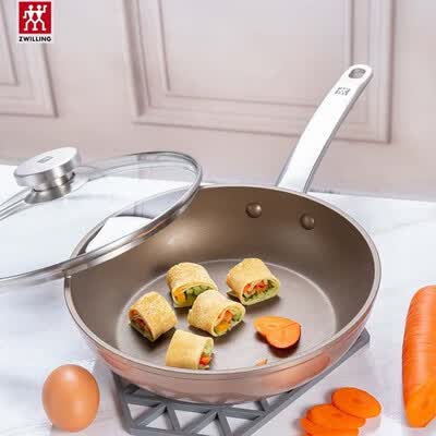 双立人ZWILLING 家用不粘煎盘 Enjoy 24cm ZW-EY102粉色/66788-240-982