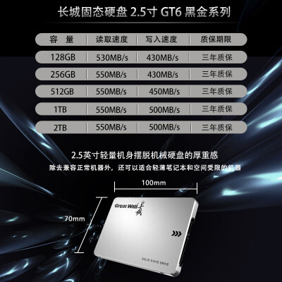 长城gt6固态硬盘和长江固态硬盘致态的哪个好（长城GT6固态硬盘是否值得入手）