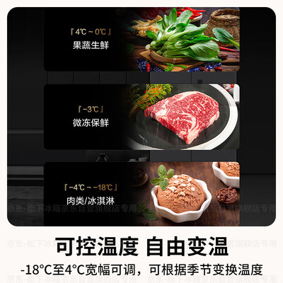 松下NR-JW58CMA-W 575升对开四门冰箱体验效果好吗（松下冰箱怎么调温度）-图片5
