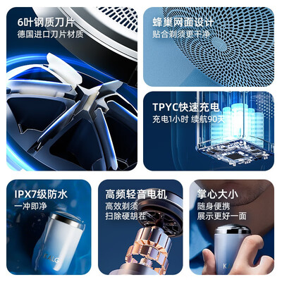 最新KALGK1剃须刀测评揭秘：细说八大亮点！
