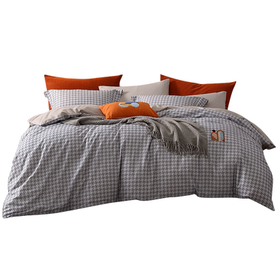 梦洁家纺 纯棉磨毛印花四件套 欣动 10101913