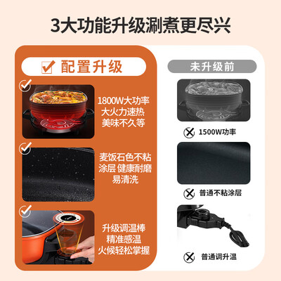 美的MC-LHN30A电火锅靠谱吗？专家为你解读技术优势！