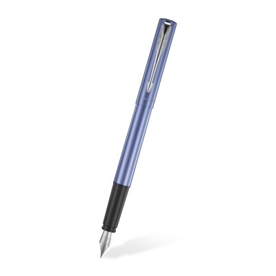 派克（PARKER）威雅XL青出于蓝白夹墨水笔