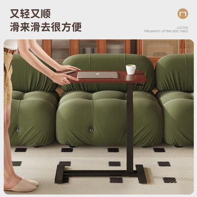 乐歌升降桌对比（乐歌 T04 床边升降桌 胡桃木色升降电脑桌评测说真相）-图片4