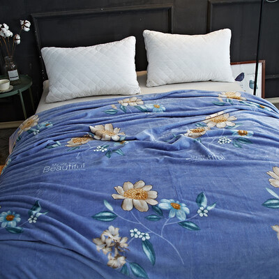 恒源祥 金枝玉叶绒毯 TLS1032 1000g  180*200cm