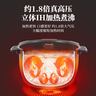 福库 HU1058SK IH电饭煲 5L 打铁名匠内胆好不好（福库 HU1058SK IH电饭煲 5L 打铁名匠内胆体验效果好吗）-图片2