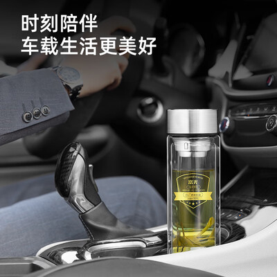 富光 铭宜抗菌双层玻璃杯（流通款）330ml G2217-sh-330