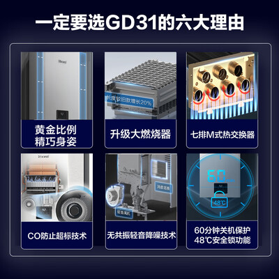 林内燃气热水器jsq31和jsq32（林内RUS-16GD31燃气热水器是否值得入手）-图片5