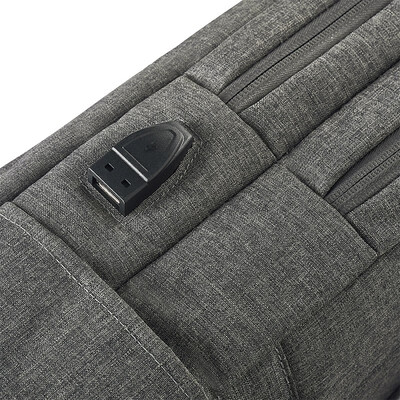 Diplomat外交官  商务休闲双肩背包HM-1590  浅灰色