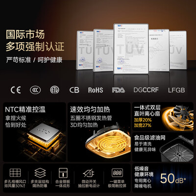 GOLDLABO哥顿兰博9L空气炸锅质量烂不烂(goldlabo空气炸锅哪个国家的)-图片2
