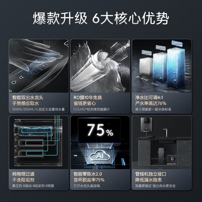 colmo净水器对比（COLMOCWRC800-B139净水器靠谱吗,揭秘内幕）