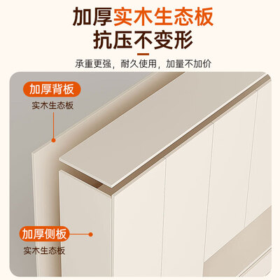 渁燊奶油风鞋柜 80*36*200质量烂不烂（渁燊奶油风鞋柜 80*36*200靠谱吗,揭秘内幕）-图片5
