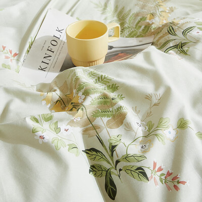 金丝莉（KINTHERI）全棉民宿四件套花月晨夕 被套200x230cm