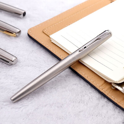 派克（PARKER）乔特钢杆白夹墨水笔