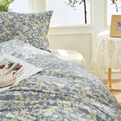 路易卡罗（Louis Kellog）天丝印花四件套-希洛梦 LK-6342