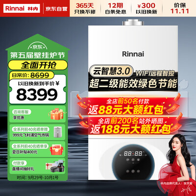 林内 RBS-24C39 燃气壁挂炉 采暖热水器好不好(林内燃气壁挂炉质量怎么样)-图片6