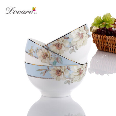 朵彩 满园春色36头骨质瓷餐具 DC-3601H